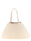 Dragon Diffusion Santa Croce Large Woven Shoulder Tote Bag