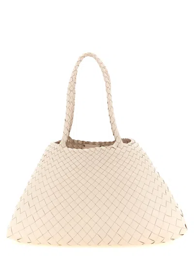 Dragon Diffusion 'santa Croce' Large Shoulder Bag In Pink