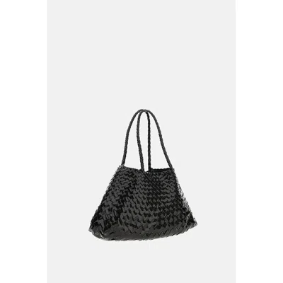 Dragon Diffusion Santa Croce Large Tote Bag In Black