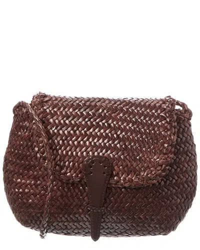 Dragon Diffusion Santa Croce Leather Shoulder Bag