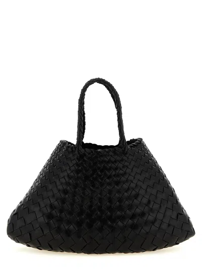 Dragon Diffusion Santa Croce Shoulder Bag In Black
