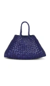 Dragon Diffusion Santa Croce Small Bag In Blue