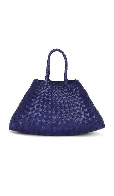 Dragon Diffusion Santa Croce Small Bag In Blue