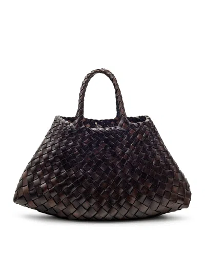 Dragon Diffusion Santa Croce Small Bag In Brown