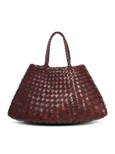 Dragon Diffusion Santa Croce Small Bag In Brown