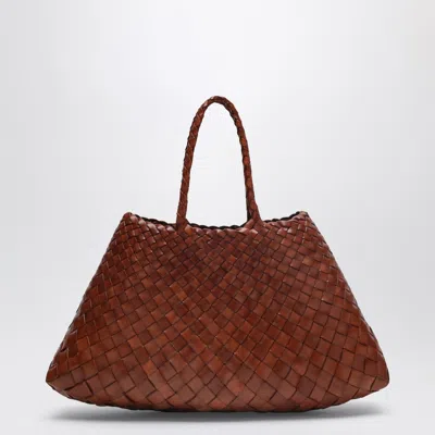 Dragon Diffusion Santa Croce Small Bag Light Brown