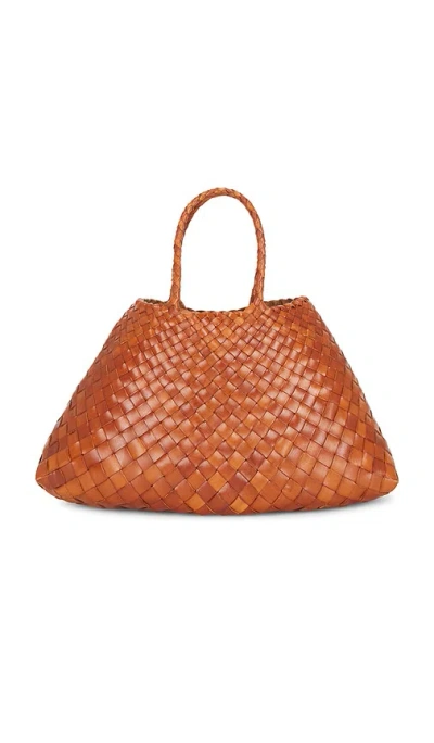Dragon Diffusion Santa Croce Small Bag In Tan
