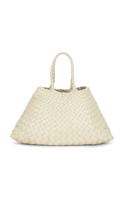 Dragon Diffusion Santa Croce Small Bag In White