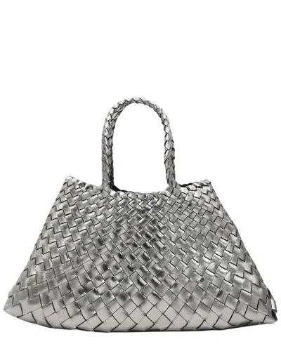 Dragon Diffusion Santa Croce Small Leather Tote In Pattern