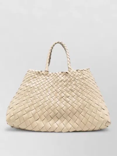 Dragon Diffusion Santa Croce Small Woven Tote Bag
