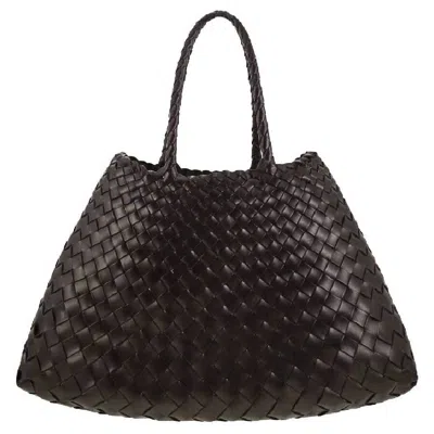 Dragon Diffusion Santa Croce Tote Bag In Brown