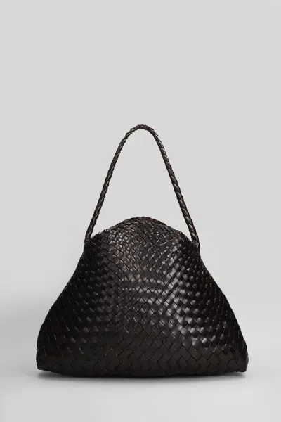 Dragon Diffusion Santa Maria Mini Hand Bag In Brown Leather