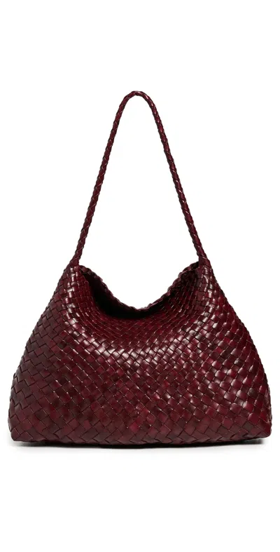 Dragon Diffusion Santa Maria Shoulder Bag Bordo In Burgundy