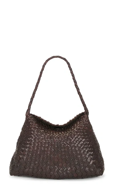 Dragon Diffusion Santa Maria Shoulder Bag In Dark Brown