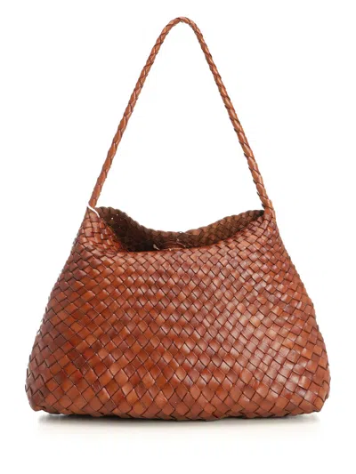 Dragon Diffusion Santa Maria Shoulder Bags Brown