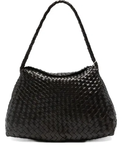Dragon Diffusion Santa Maria Woven Tote Bag In Brown