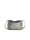Dragon Diffusion 'santa Marta' 'covert Foil' Leather Bag In Metallic