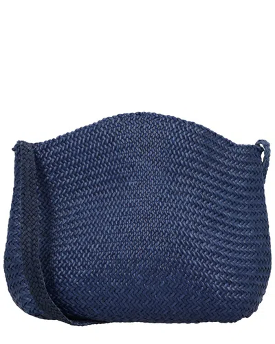 Dragon Diffusion Santa Marta Leather Crossbody In Blue