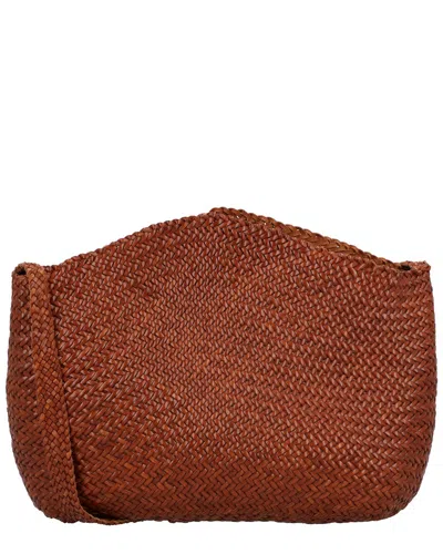 Dragon Diffusion Santa Marta Leather Crossbody In Brown