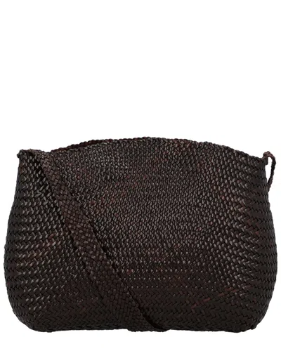 Dragon Diffusion Santa Marta Leather Crossbody In Brown