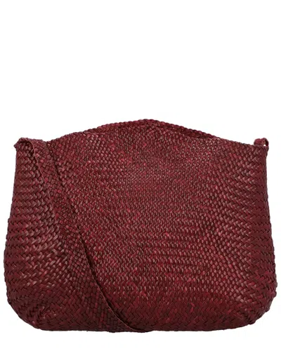 Dragon Diffusion Santa Marta Leather Crossbody In Red