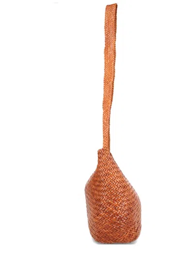 Dragon Diffusion Santa Marta Shoulder Bag In Beige
