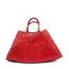 Dragon Diffusion Santa Croce Small Bag Red In Red