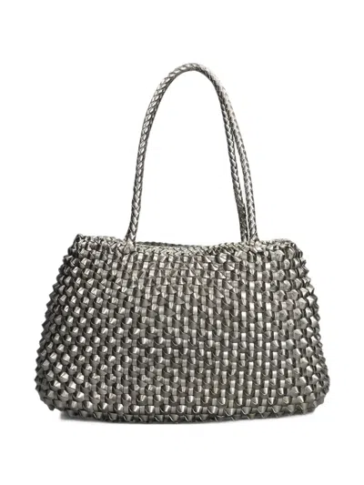 Dragon Diffusion S.croce Cactus Shoulder Bag In Gray