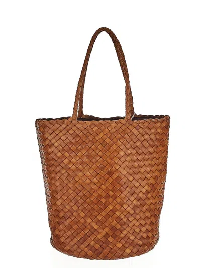 Dragon Diffusion Shopper Bag In Brown
