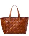 Dragon Diffusion Shopper Crossover Leather Tote
