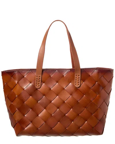 Dragon Diffusion Shopper Crossover Leather Tote