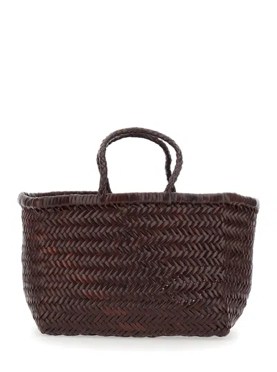 Dragon Diffusion Shoulder Bag In Brown