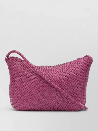 Dragon Diffusion Shoulder Bag Crossbody Strap Woven Texture