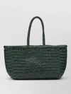 Dragon Diffusion Shoulder Bag Dual Handles Rectangular Woven In Orange
