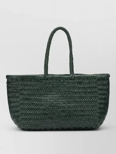 Dragon Diffusion Shoulder Bag Dual Handles Rectangular Woven In Orange