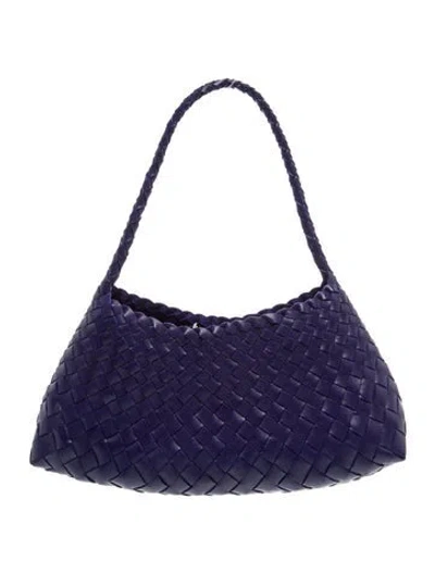 Pre-owned Dragon Diffusion Shoulder Bag In Purple