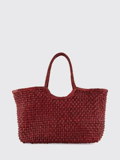 Dragon Diffusion Shoulder Bag Woman Color Burgundy In Brown