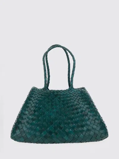 DRAGON DIFFUSION DRAGON DIFFUSION SHOULDER BAG WOMAN COLOR PETROLEUM BLUE,I80956035