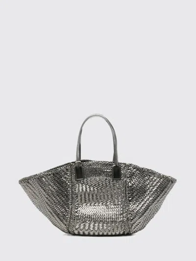 Dragon Diffusion Shoulder Bag Woman Color Green In Silver