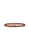 Dragon Diffusion Single Link Tan Belt