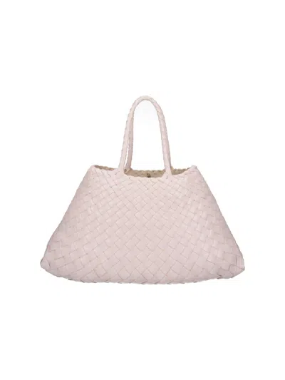 Dragon Diffusion Small Bag "santa Croce" In White