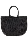 Dragon Diffusion Small Grace Basket Bag In Black