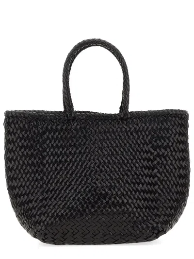 Dragon Diffusion Small Grace Basket Bag In Black