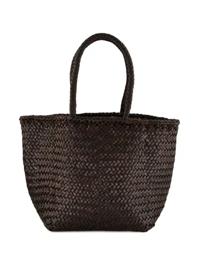 Dragon Diffusion Small Grace Tote Bag In Brown