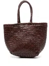 Dragon Diffusion Small Grace Tote Bag In Brown