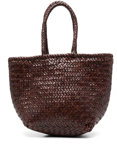 Dragon Diffusion Borsa Grace Basket Small In Brown