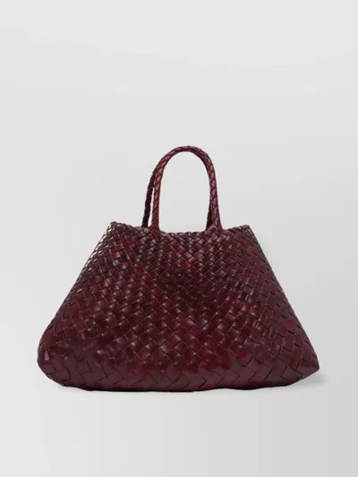 Dragon Diffusion Small Santa Croce Tote Bag In Red