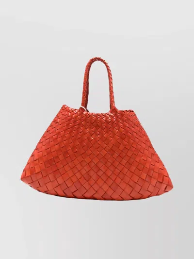 Dragon Diffusion Small Santa Croce Woven Tote Bag