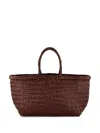 Dragon Diffusion Small Triple Jump Leather Handbag