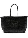 Dragon Diffusion Small Triple Jump Tote Bag In Black